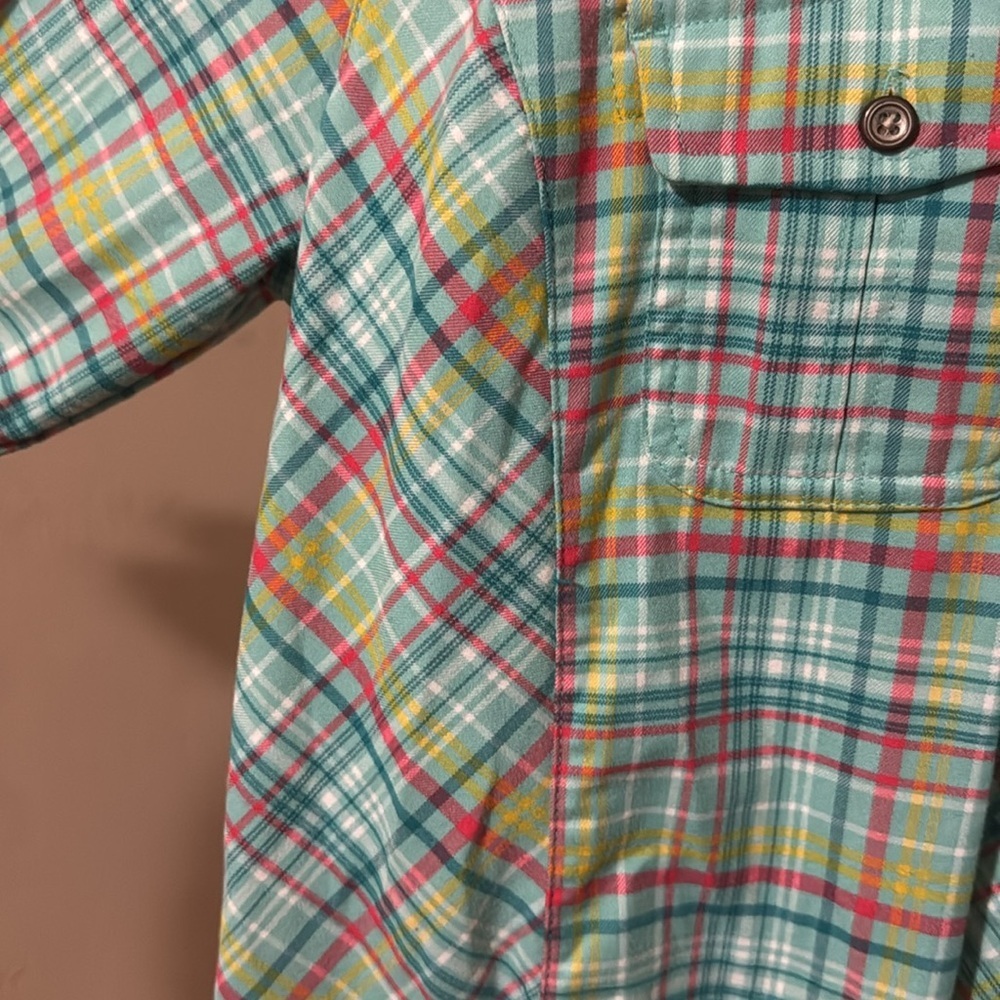 Cabela's Multicolor Plaid Shirt - Picture 4 of 5